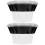 10Ensembles Bols Compacts Snack Tasse Épaissie Pour 5