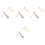 4Pcs Eyelashes Brush Mascara Wand Applicator Makeup Lash Tool 5