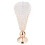 Crystal Candle Holder Electroplated Rustproof Vintage Gold 4