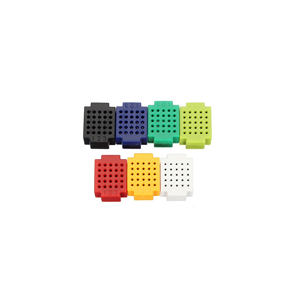 Solderless Breadboard 70-Piece Zy-25 Mini 7-Color Pcb Circuit Test Kit For Prototyping 9016109244895