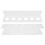 4 Pcs Acrylic Billiard Cue Rack Wall Mount Holds 6 Cues Space Saving 2