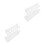 4 Pcs Acrylic Billiard Cue Rack Wall Mount Holds 6 Cues Space Saving 6