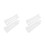 4 Pcs Acrylic Billiard Cue Rack Wall Mount Holds 6 Cues Space Saving 8