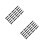 40Pcs Stable Black Plastic Disc Cone Holders for Sports Training Use 9