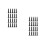 40Pcs Stable Black Plastic Disc Cone Holders for Sports Training Use 4