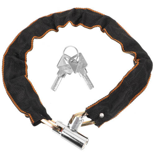 5Pcs Chain Lock For Bike Safety With Keys 1
