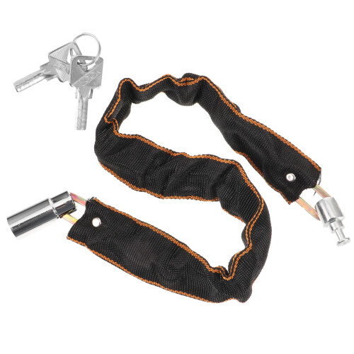 5Pcs Chain Lock For Bike Safety With Keys 2
