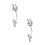 2Pcs Trumpet Trombone Sheet Music Clip Holder Silver 4