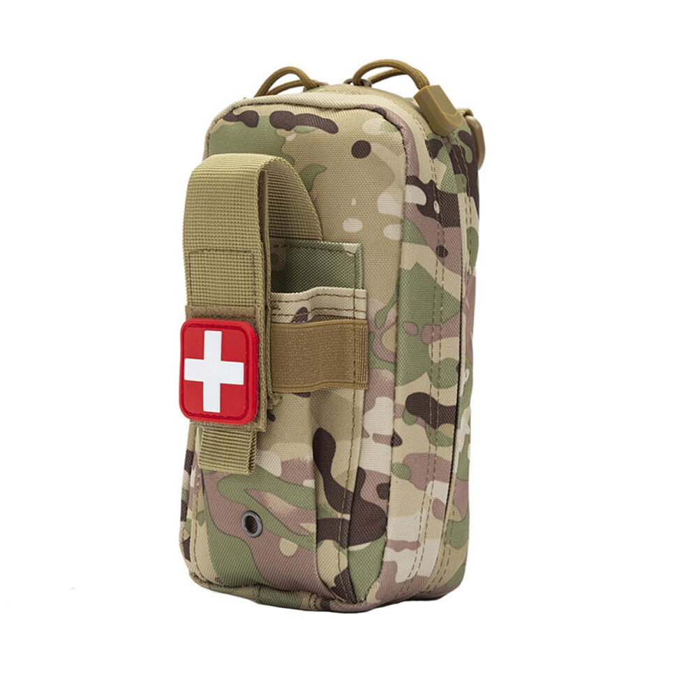 Tactical Emergency Survival Pouch Empty Trauma Kit Medical EDC Pouch For Outdoor Travel Camping Hiking Trekking