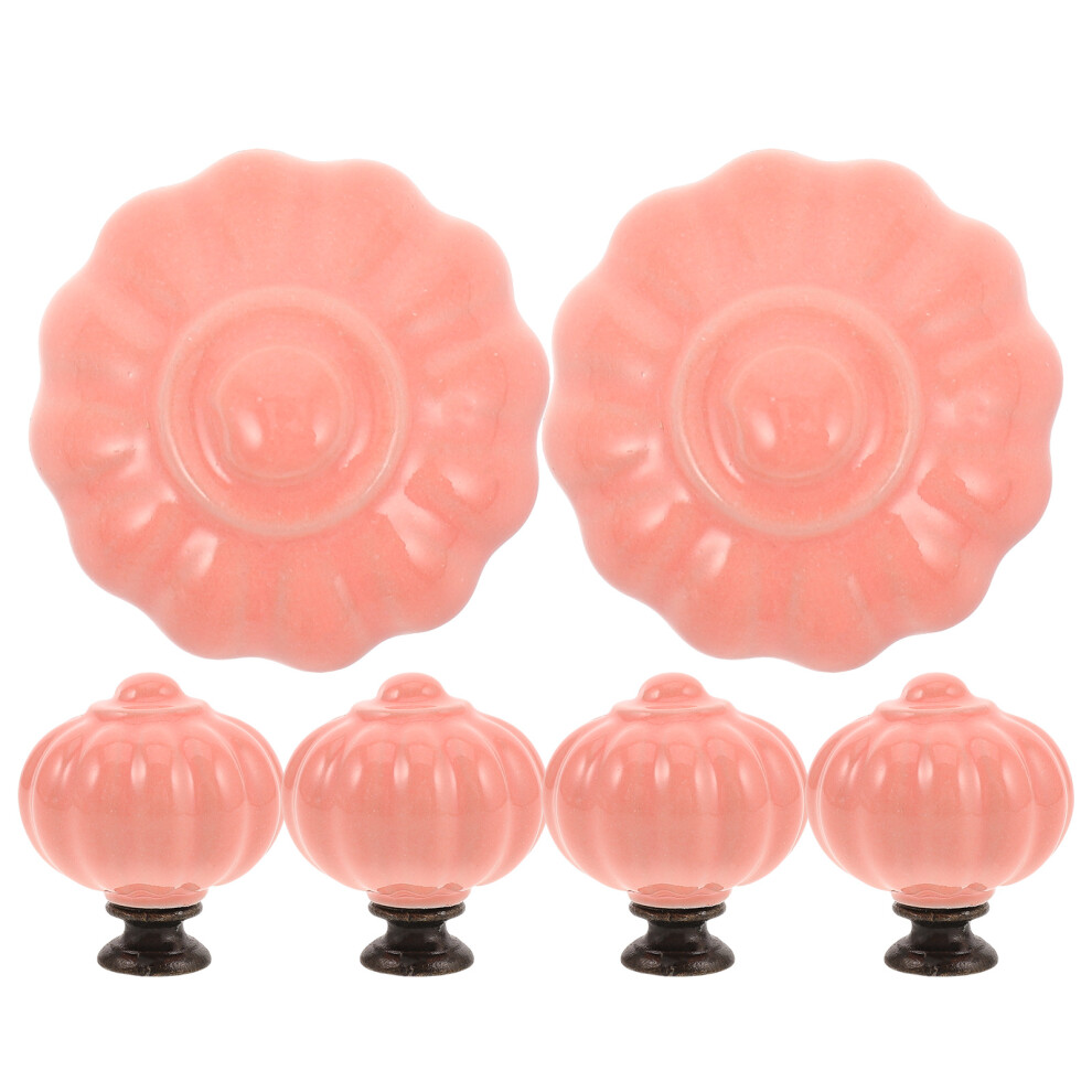 24 Pcs Ceramic Pumpkin Knobs For Kitchen Cabinet Doors And Drawers 033787656948