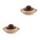 2 Pcs Ceramic Soup Casserole Stew Pot For Kitchen Cooking 5