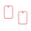 2Pcs Tempered Glass Chopping Board Rectangular Countertop Board 4
