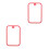 2Pcs Tempered Glass Chopping Board Rectangular Countertop Board 7