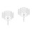 10 Pcs Baseball Display Rack Desktop Stand Tabletop Holder 6