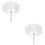 10 Pcs Baseball Display Rack Desktop Stand Tabletop Holder 8