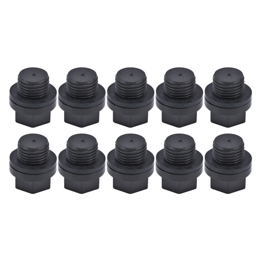 10Pcs Drain Plug 1/4In Rubber Swimming Pool Stopper Simple Operation 685922859082