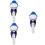 3Pcs Childrens Handheld Shower Head Cartoon Replace Bath Accessories 9