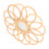 Boho Mirror Vintage High Clarity Durable Rattan Mirror 5