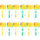 12 Pcs Price Frame Clip Plastic Display Board Label 2