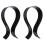 2Pcs Acrylic Headset Rack For Headphone Storage And Holder 2