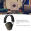 Electronic Earmuffs 2xAAA 101x96x124mm Green 4