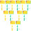 12 Pcs Price Frame Clip Plastic Display Board Label 8