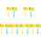 12 Pcs Price Frame Clip Plastic Display Board Label 5