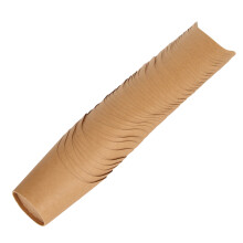 50 Stück wasserdichte Kraftpapiertüten für Pommes Frites & Popcorn, 12x8,2 cm
