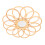 Boho Mirror Vintage High Clarity Durable Rattan Mirror 4