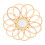 Boho Mirror Vintage High Clarity Durable Rattan Mirror 3