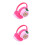 2Pcs Apple Designed Kids Thickened Plush Ear Muffs For Winter 5