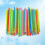 50Pcs For Shaved Ice (Assorted Colors) 4