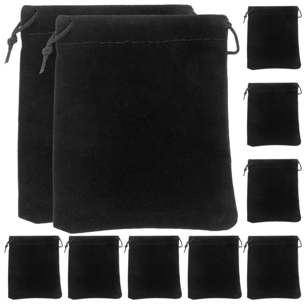 Solustre 30 Pcs Cosmetic Travel Bag Toiletries Makeup Storage Drawstring Pouch