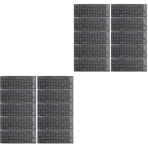 20 Pcs Universal Foreign Language Keyboard Stickers Pc Layout 2
