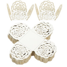 150 Pcs Chocolate Packaging Wrappers Hollow Truffle Cups For Candy