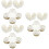 150 Pcs Chocolate Packaging Wrappers Hollow Truffle Cups For Candy 9