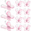200 Pcs Sheer Mesh Wire Glitter Pink 1