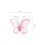 200 Pcs Sheer Mesh Wire Glitter Pink 11