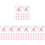 200 Pcs Sheer Mesh Wire Glitter Pink 4
