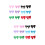 2 Pieces Cute Soft Bowknot Sewing Accessories Diy Bowtie Decorations 8