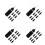 40 Pcs Precision Tip Applicator Bottles Plastic Squeeze With Cap 10