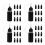 40 Pcs Precision Tip Applicator Bottles Plastic Squeeze With Cap 8