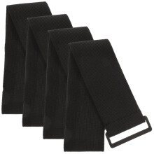 16 Pcs Hook And Loop Elastic Strap Reusable Cinch Strap