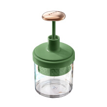 2St Groen Bubble Maker Voor Gezicht Met Plastic Foaming Cup Party