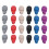 4Set Unique Shape Wine Cup Marker Silicone ID Tags 1