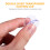 2 Count Nonslip Pads Suction Cup Non-Slip Mat Clear Double Sided Cups 10