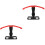 2 Pcs Car Folding Hanger Hook With Safety Handrail 3