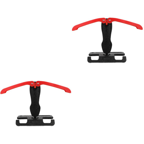 2 Pcs Car Folding Hanger Hook With Safety Handrail 2
