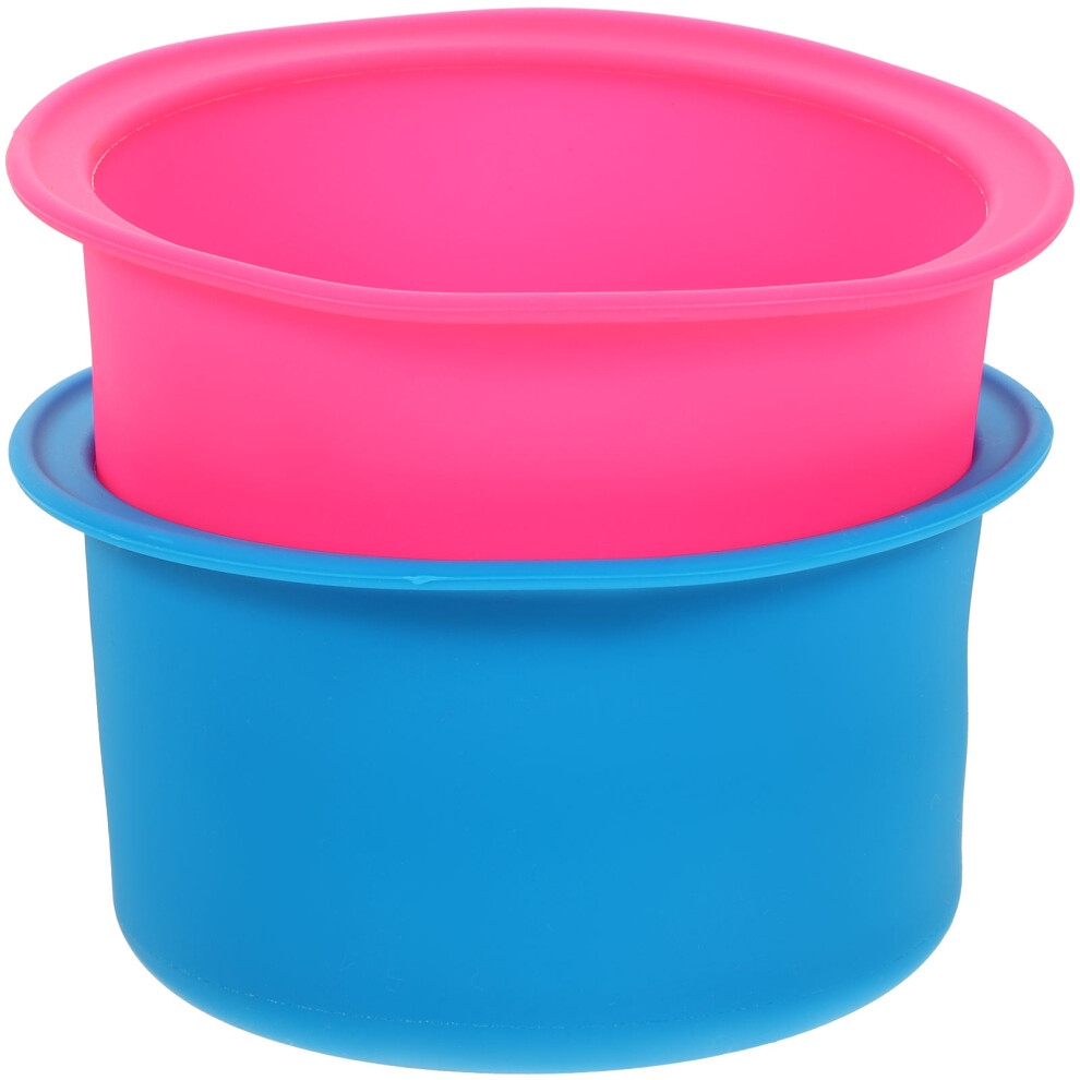 Iplusmile 4 Pcs Wax Melting Container Heater Inner Pot Silicone Non-Stick