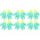 6 Pairs Hamster Gloves Tableware Pet Rubber 5